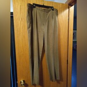 Mens Tommy Bahama Dress Pants Size 38x32 Tan Brown 80% Silk 20% Rayon Slacks